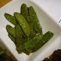 わーきち's cooksnap of when they made さやえんどうの塩麹ソテー.