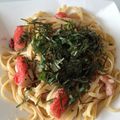 MicHolly's cooksnap of when they made コクうまジューシー！！海鮮たらこパスタ.