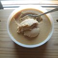 閑人舎's cooksnap of when they made 酒かすのミルキーミニアイス♡黒糖入り.