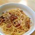 smdmama's cooksnap of when they made 牛乳de簡単！カルボナーラ.