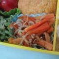 ちいchaan's cooksnap of when they made お弁当おかず：人参とじゃこのレンジ蒸し.