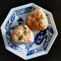 sara99's cooksnap of when they made キムチとコリアンダーのおにぎり.