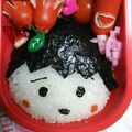 美優鈴♪'s cooksnap of when they made キャラ弁　ちびまるこ.