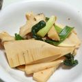Mature1028's cooksnap of when they made たけのこの柚子胡椒炒め.