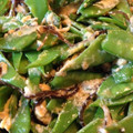 zyagagori's cooksnap of when they made さやえんどうと塩こぶの玉子とじ.