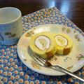 nyocchiii's cooksnap of when they made クレープロールケーキ.