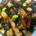 minao2318's cooksnap of when they made ひじきとさつま揚げの煮物.