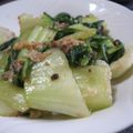 ちばたま's cooksnap of when they made 青梗菜のアンチョビ炒め.