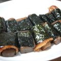 ちばたま's cooksnap of when they made 豚肉とこんにゃくの磯辺焼き.