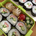 かんひよママ's cooksnap of when they made 簡単！チーズの海苔巻き♪巻き♪ご飯.