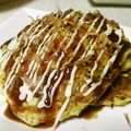 さくにゃん☆'s cooksnap of when they made 豆腐と長芋でフワッフワ！関西お好み焼き.