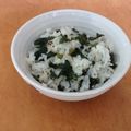 ぱこぴの's cooksnap of when they made エコ！？大根の葉っぱの混ぜご飯.