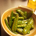 モニュ♪'s cooksnap of when they made 簡単♪3つの材料だけ!　絹さや炒め.