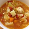 ロビンソン0712's cooksnap of when they made 具だくさんトマトスープ.