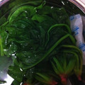 eeeriii's cooksnap of when they made シャキっと！ほうれん草のおいしいゆで方.
