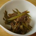 おんかめ's cooksnap of when they made 山ウドのきんぴら.