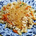 まなモモ's cooksnap of when they made 鶏挽肉と春雨の味噌炒め.