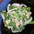 nayunasau's cooksnap of when they made 簡単！菜の花と新玉ねぎのツナマヨ和え.