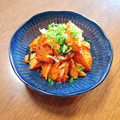 もふもふクロさん's cooksnap of when they made 簡単おつまみ♡厚揚げキムチ♡.