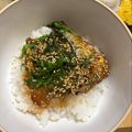 かおk★'s cooksnap of when they made ごはんがすすむ【鯖の蒲焼き丼】.