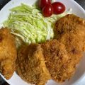 クックOBSDVC☆'s cooksnap of when they made 超簡単！＊豚薄切りのミルフィーユ豚カツ＊.