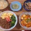 トルメ's cooksnap of when they made そぼろが美味い♪こだわりの三色丼★.