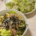 マユリん's cooksnap of when they made ガスト風サラダうどん.