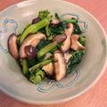 陽光☆'s cooksnap of when they made チンゲン菜花(青梗菜)のナムル☆茹で方.