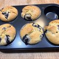 しろうさぎ116's cooksnap of when they made 焼くまで１０分♪強力粉のマフィン.
