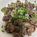 saikos's cooksnap of when they made 癖になる✩.*˚砂肝のねぎ塩炒め.