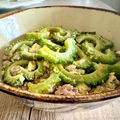 ばぢこ's cooksnap of when they made ゴーヤとひき肉の卵炒め.