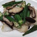 ☆とん吉☆'s cooksnap of when they made 簡単！タラとオクラの塩アン掛け.