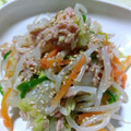 ☆くらこ☆'s cooksnap of when they made 簡単◎白菜ともやしの丸鶏ごまナムル.