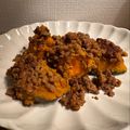 チーズスキヨ's cooksnap of when they made カボチャと挽き肉の煮物.