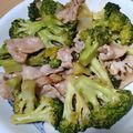 ナーちゃん's cooksnap of when they made ブロッコリーと豚こま肉の中華炒め.