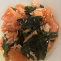 きなりん＊'s cooksnap of when they made トマトとツナのわかめサラダ.