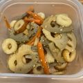 ねみねみ's cooksnap of when they made れんこんと竹輪のきんぴら.