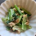 TYSK's cooksnap of when they made ツナとホウレン草の醤油マヨサラダ.