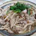 ここえみここ's cooksnap of when they made きのこの旨味溢れる！豚肉ときのこの梅蒸し.