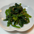 バシ's cooksnap of when they made 五分で完成！基本のほうれん草の胡麻和え.