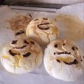 みーちゃんOOR's cooksnap of when they made 米粉のくまクリームパン♡サイリウム入り.