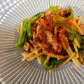 カッティーナ's cooksnap of when they made 分量簡単♪なのに本格的な青椒肉絲.