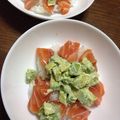 イヤシミドリバネ's cooksnap of when they made 簡単ヘルシー☆アボカド＆サーモン丼.