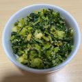 みるく大福's cooksnap of when they made 大根やカブの葉で辛子高菜風♪.