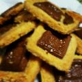 「ぐっちゃん」's cooksnap of when they made HMで板チョコホワイトクッキー♪.