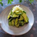 まろんかふぇ's cooksnap of when they made さっぱり～✿胡瓜とナスの塩もみ.