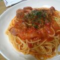 アトモッコリ's cooksnap of when they made ホールトマトで簡単うまうまパスタ.