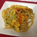 べるＬ＠ＮＩ's cooksnap of when they made 焼うどん目玉焼きのっけ.