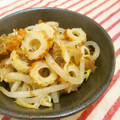 Marrietty's cooksnap of when they made ５分で、もやしとちくわの酢の物おかか和え.