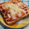 りりりhappy's cooksnap of when they made 朝食に♪キムチートースト.